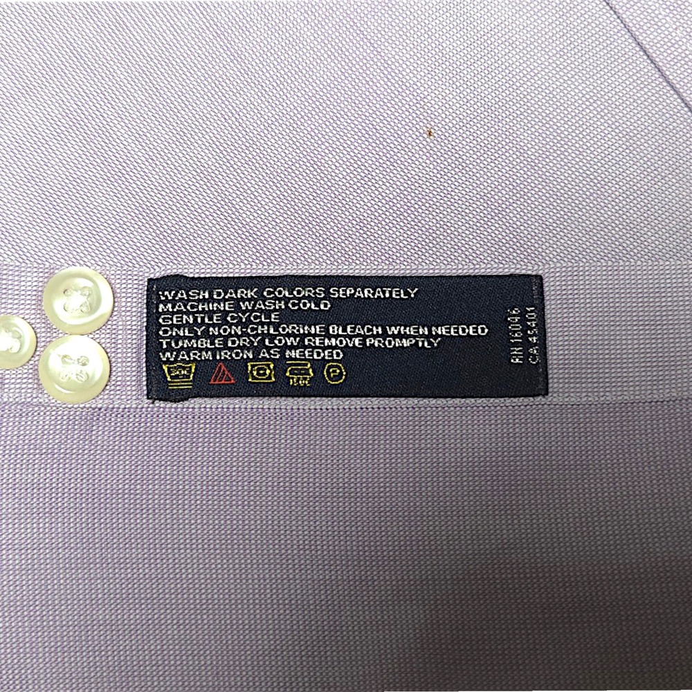 Nautica XXL Lavender Button Down‎ Shirt Classic . - Picture 4 of 7